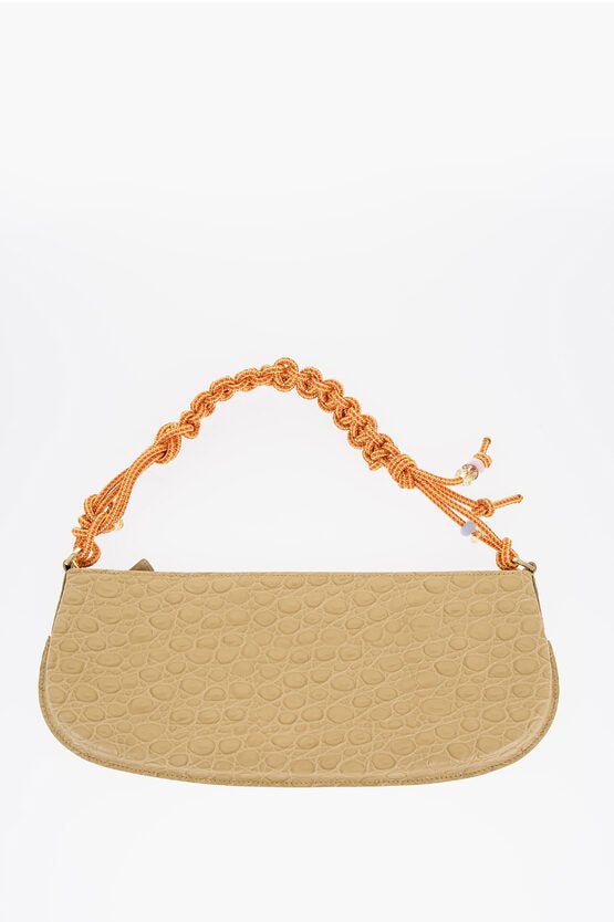 Bags - By Far Crocodile - patterned RACHEL Bag with Rope Handle - GC120240600689 - Ask Me Wear