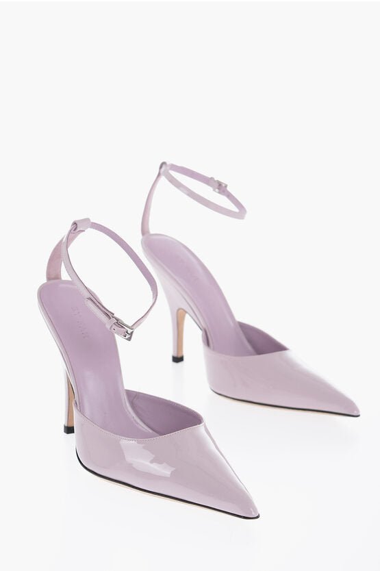 Shoes - By Far Patent Leather ELIZA DAWN Ankle Strap Pumps with Point Toe - 3800977192336 - Ask Me Wear