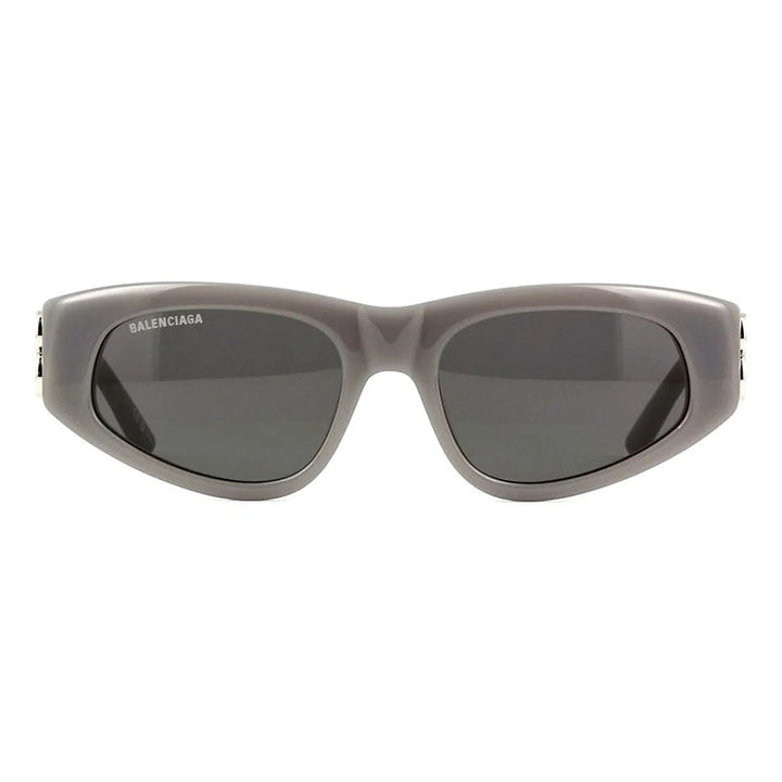 Balenciaga Cat Eye Full Rim, with a Grey frame and Grey lens.