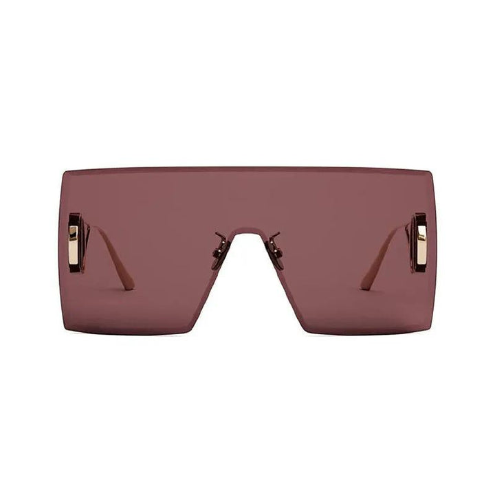 Dior Sunglasses Shield Rimless, Gold Frame And Burgundy Lens 30Montaignem1Ub0D0