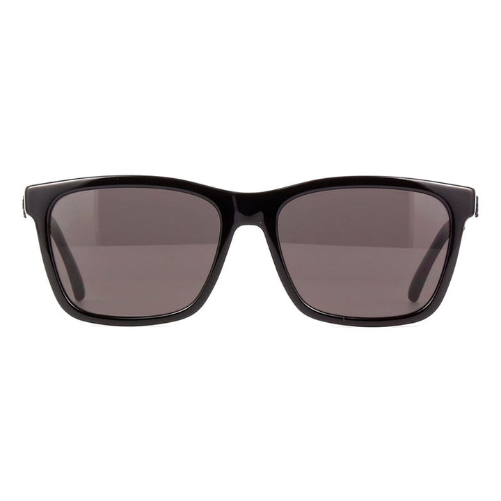 Saint Laurent Sunglasses Square Full Rim, Black Frame and Grey Lens SL318001