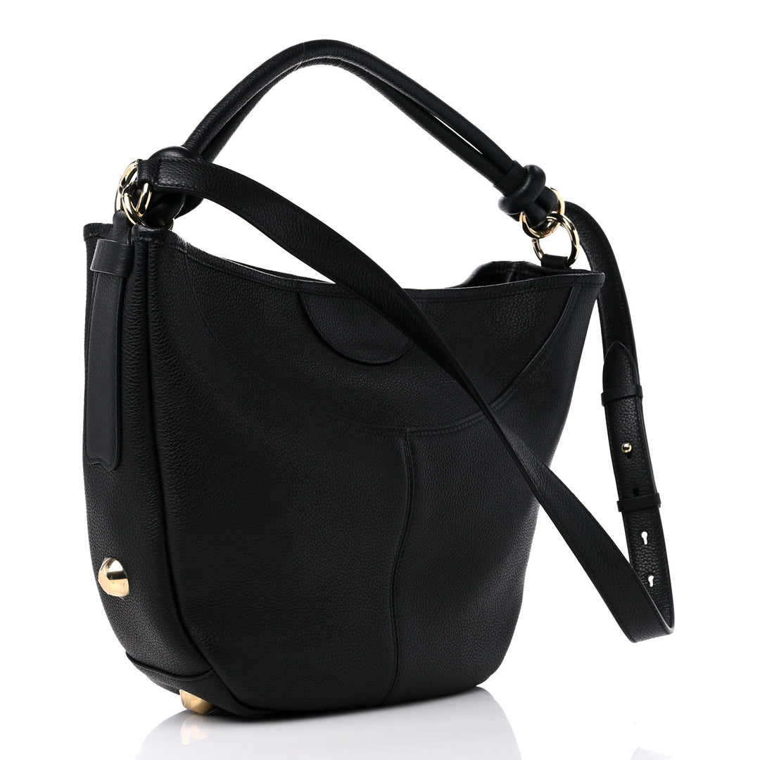 Ferragamo Glam Hobo Handbag Black