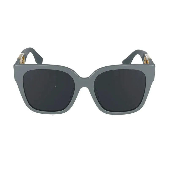 Fendi Sunglasses Square Full Rim, Grey Frame And Grey Lens Fe40063F20A