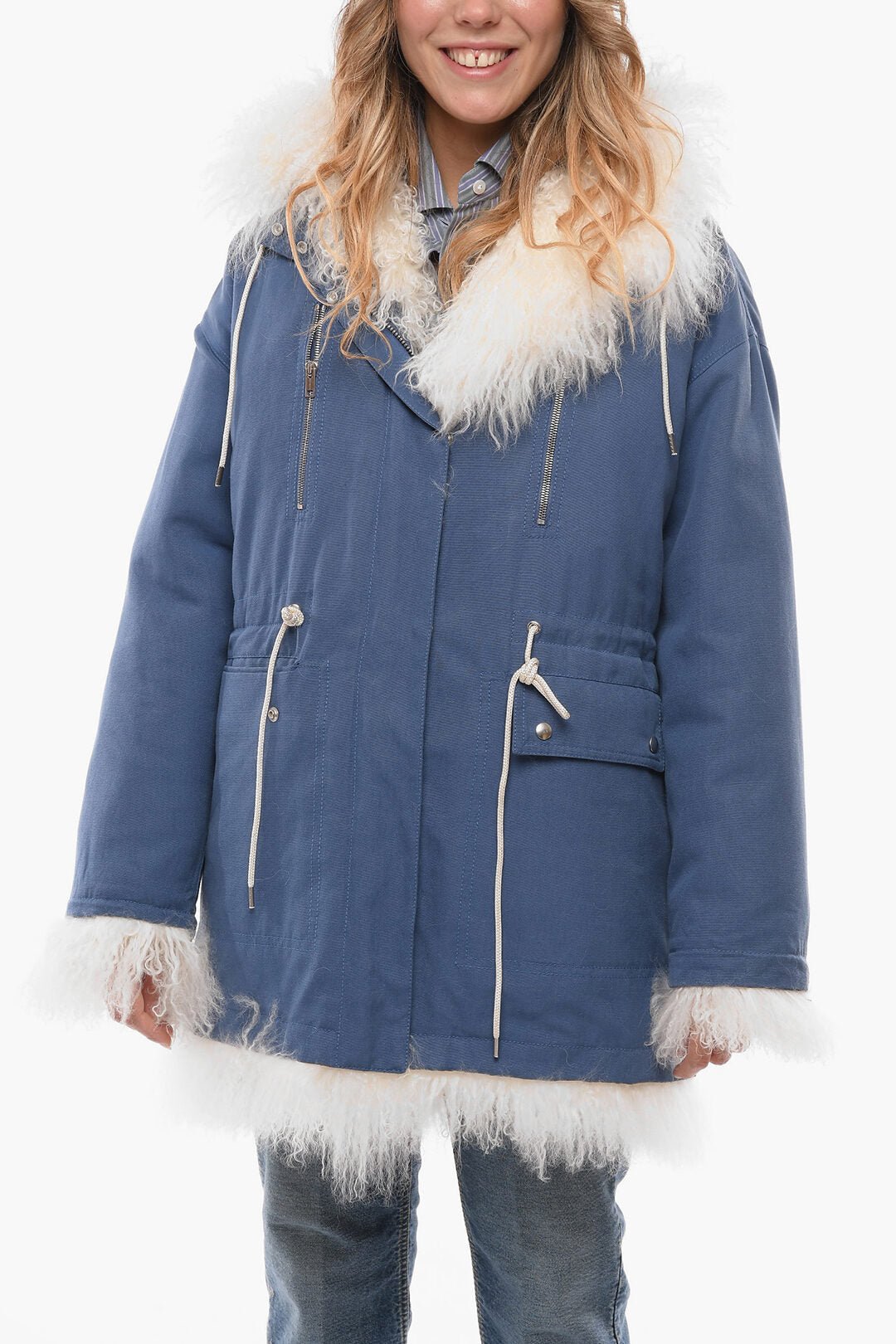 Other - Calvin Klein Cotton - canvas Parka with Furred Lining - 8033915365164 - Ask Me Wear