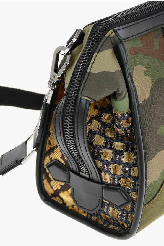 Bolso bandolera con estampado de camuflaje de Dolce &amp; Gabbana