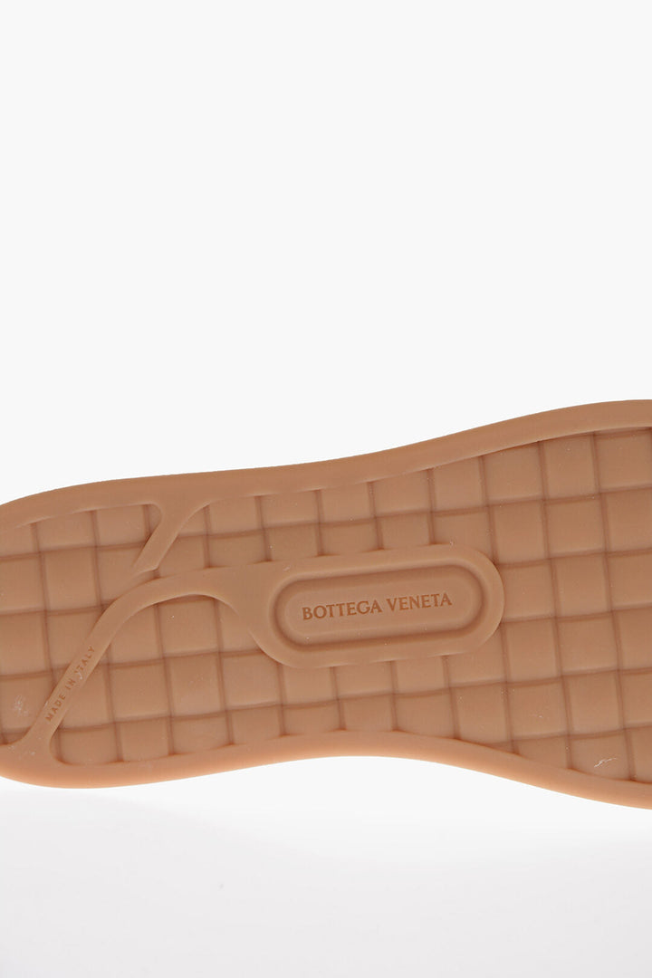 Bottega Veneta Canvas VULCAN High-Top Sneakers with Rubberized Toe
