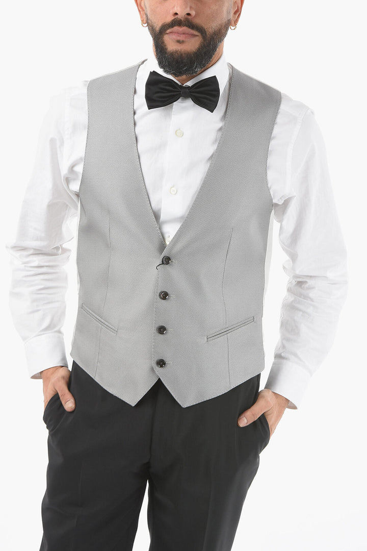 Corneliani CC COLLECTION V-Neck CERIM.RESET Waistcoat