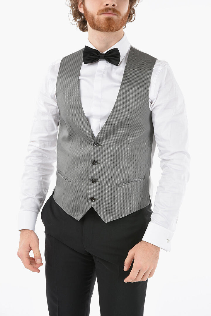 Corneliani CC COLLECTION V-Neck CERIM.RESET Waistcoat