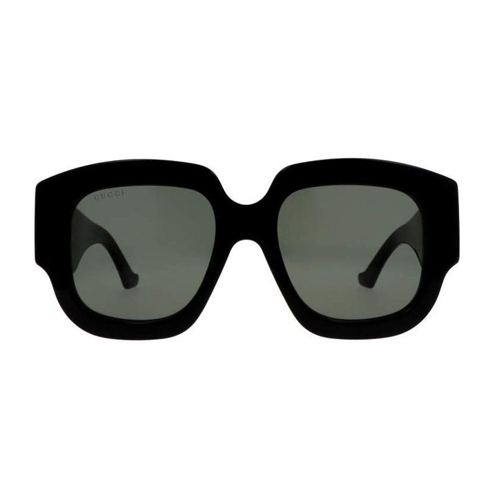Gucci Sunglasses Square Full Rim, Black Frame and Grey Lens GG1546S001
