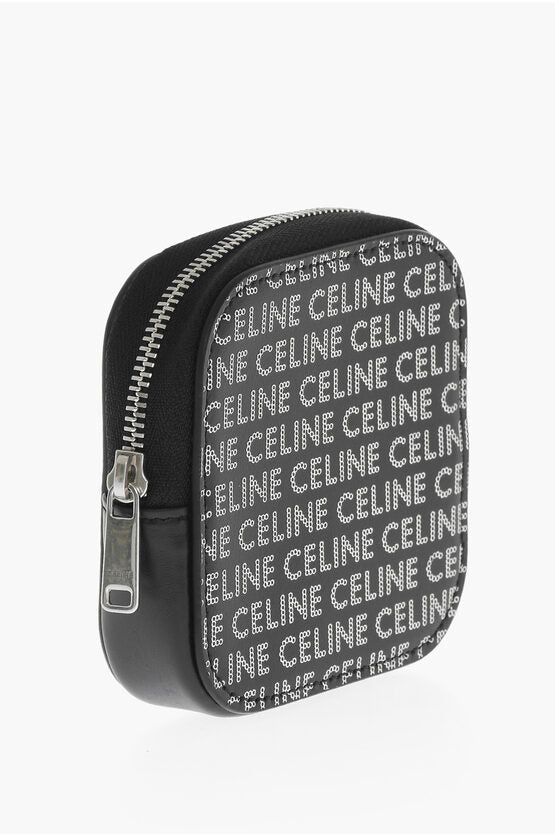 Accessories - Wallets & Card Holders - Celine All - Over Logo Leather Money Holder - 3616900320048 - Ask Me Wear