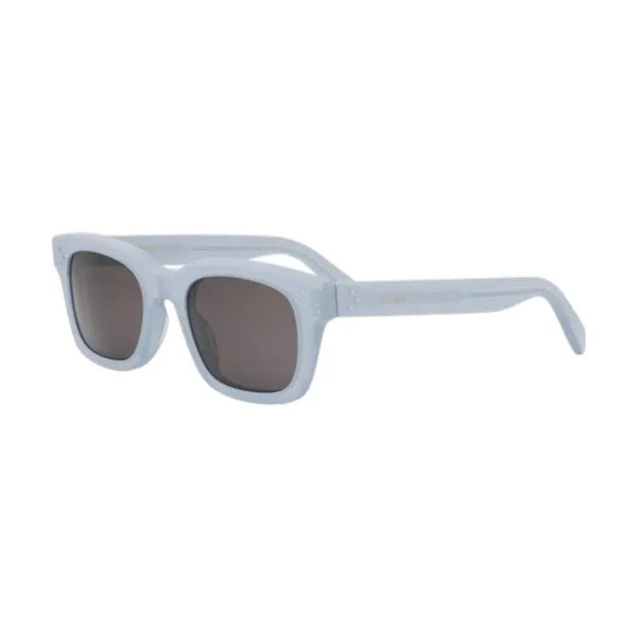 Celine Sunglasses Rectangle Full Rim, Glossy Grey Frame And Grey Lens Cl40232I20A