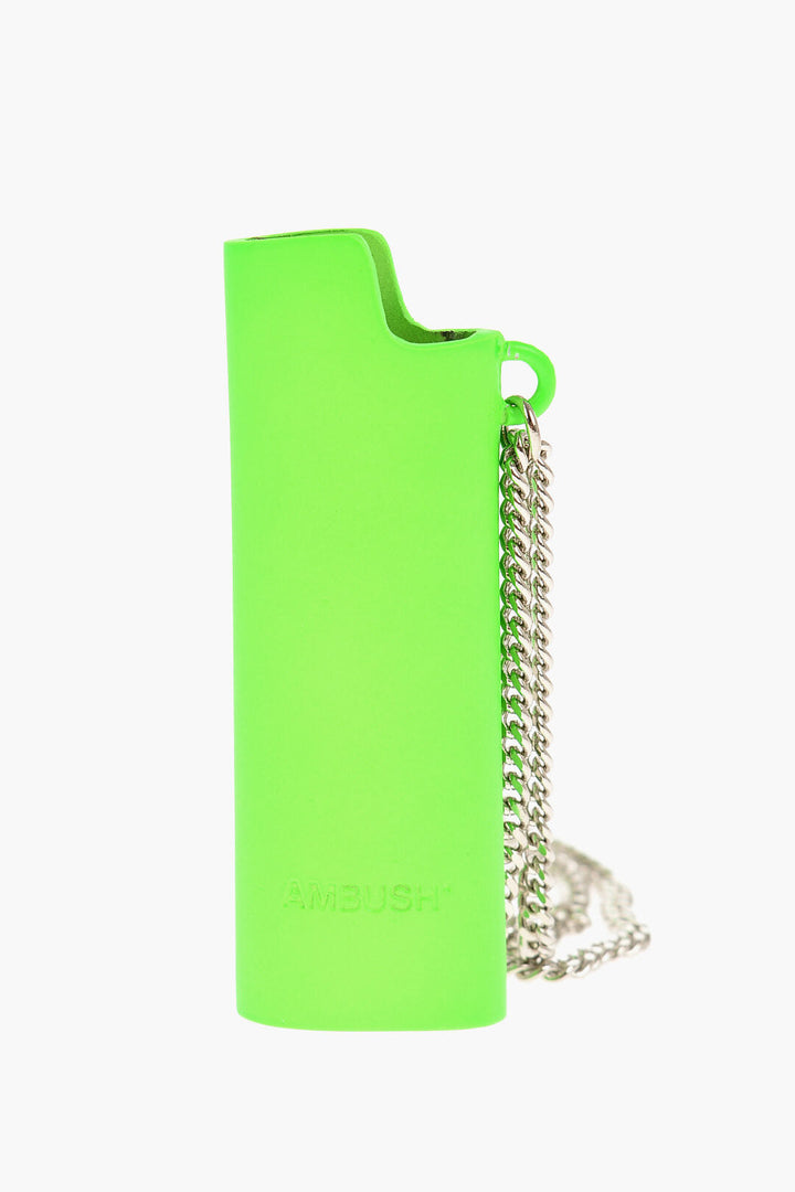 Ambush Chain Necklace with Lighter Case Pendant