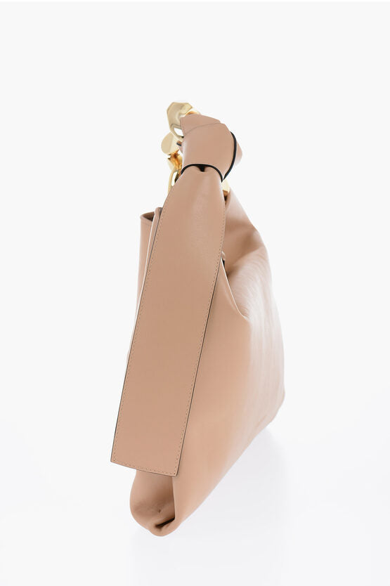 Bolso de hombro con cadena y detalle de nudo de JWAnderson