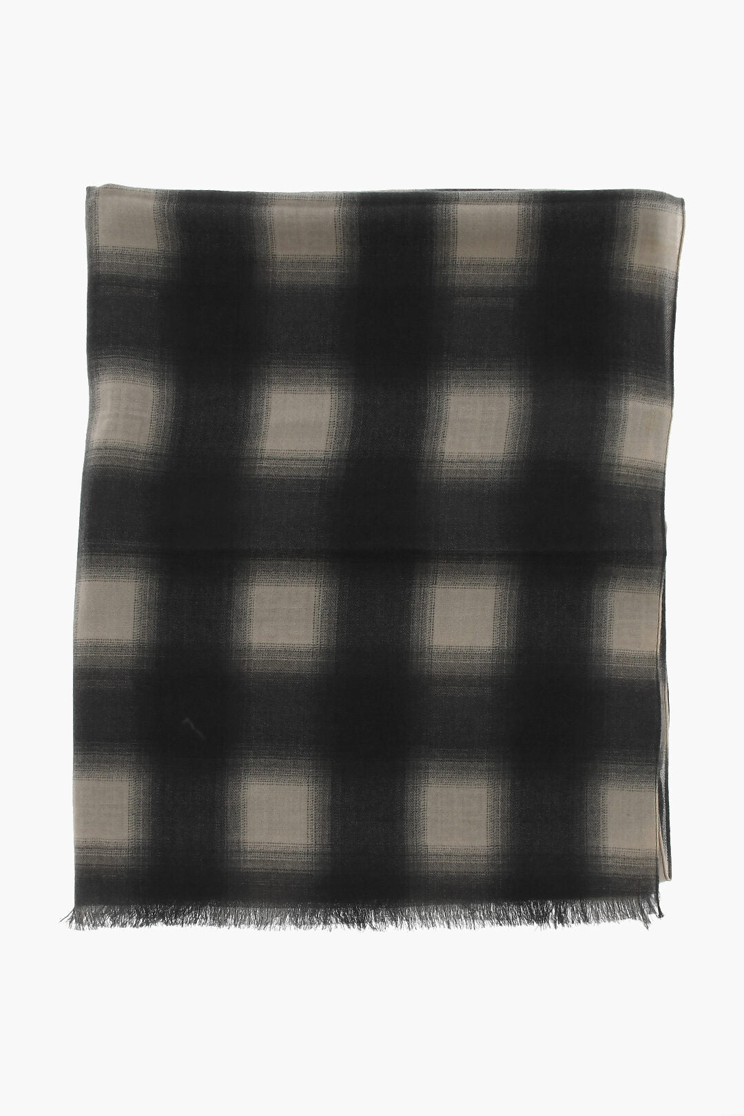 Givenchy Check Cashmere Scarf