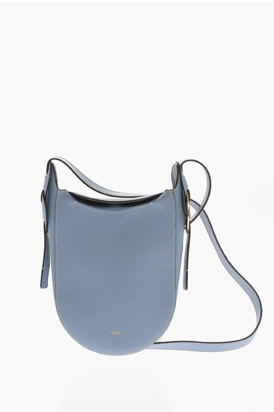 Bags - Chloe Leather Crossbodybag with Magnetic Closure - 7613385970870 - Ask Me Wear