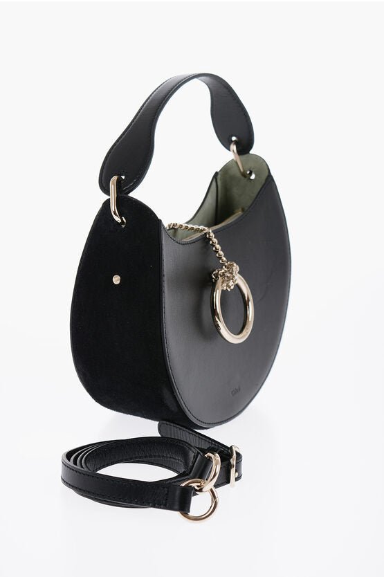 Bags - Chloe Leather HARLENE Bag with Chain - 7614027141887 - Ask Me Wear