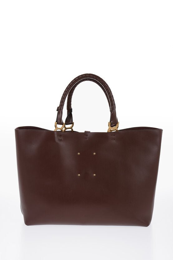 Bags - Chloe MARCIE Shopper Bag with Suede Detailing - 7614027117462 - Ask Me Wear