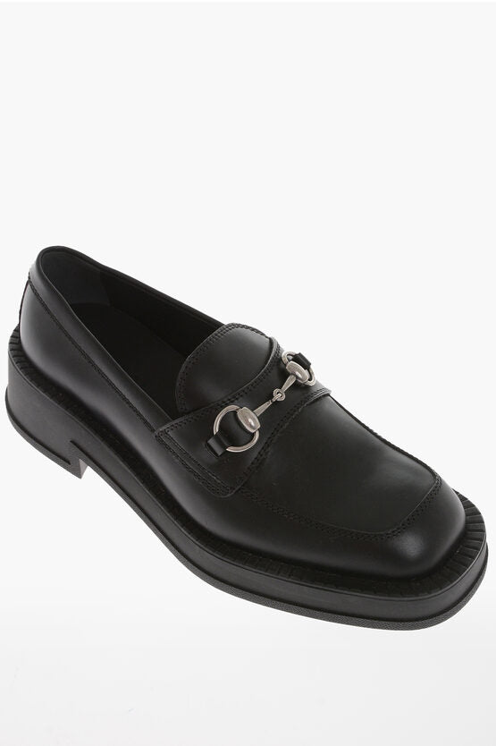 Gucci Chunky Loafers with Horsebite Logo