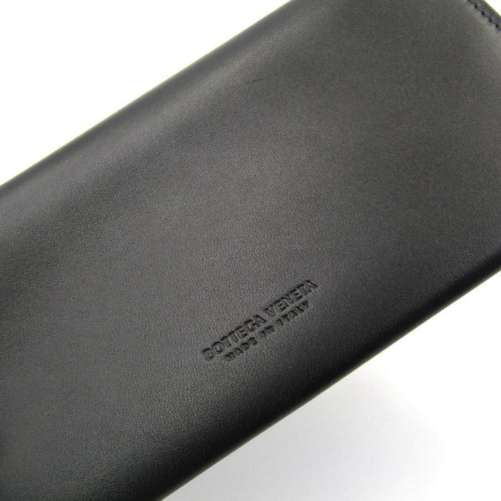 Bottega Veneta Black Leather Wallet