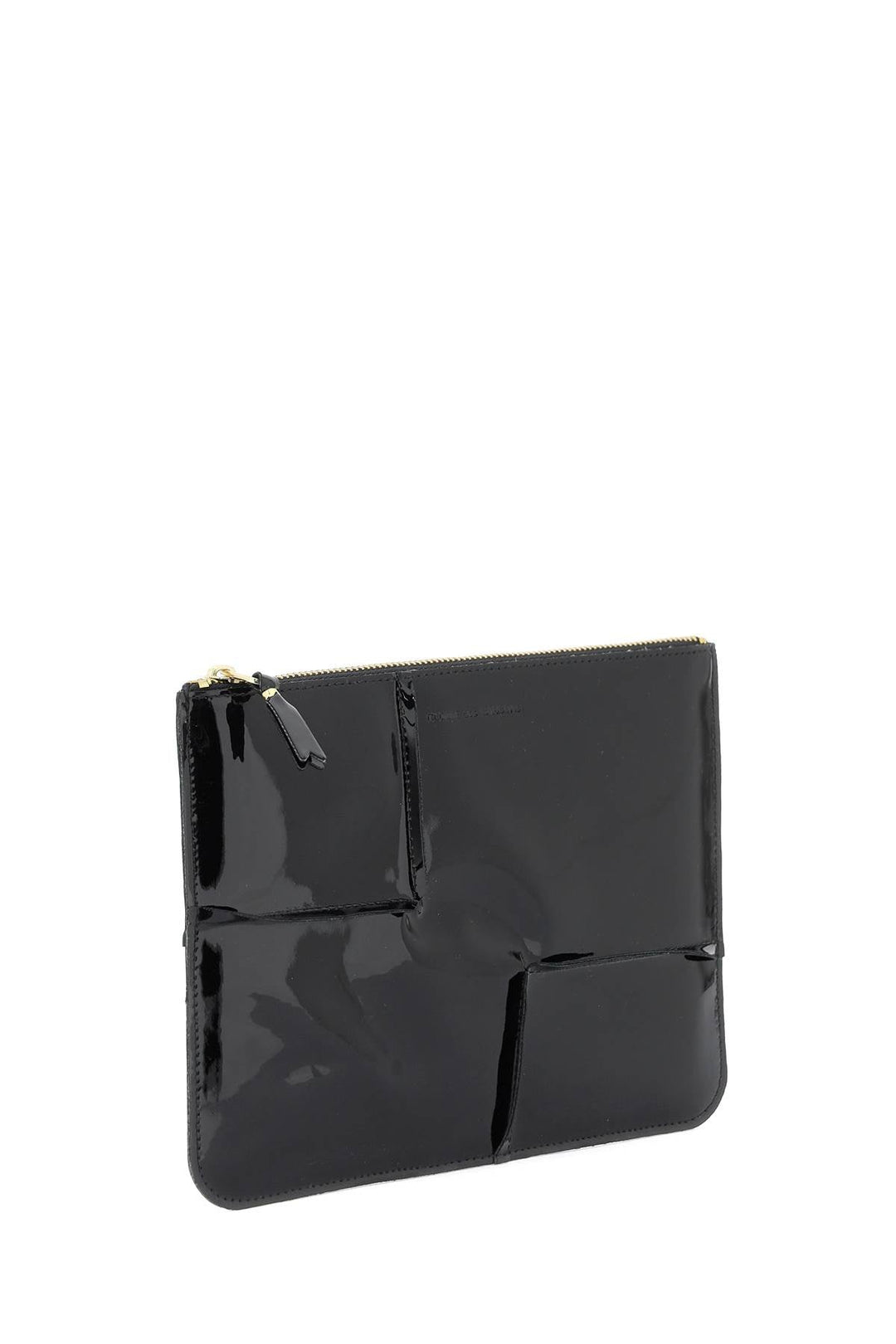 Bags - Comme Des Garcons Wallet Glossy Patent Leather - 241694FPG000013 - BLACK - os - Ask Me Wear