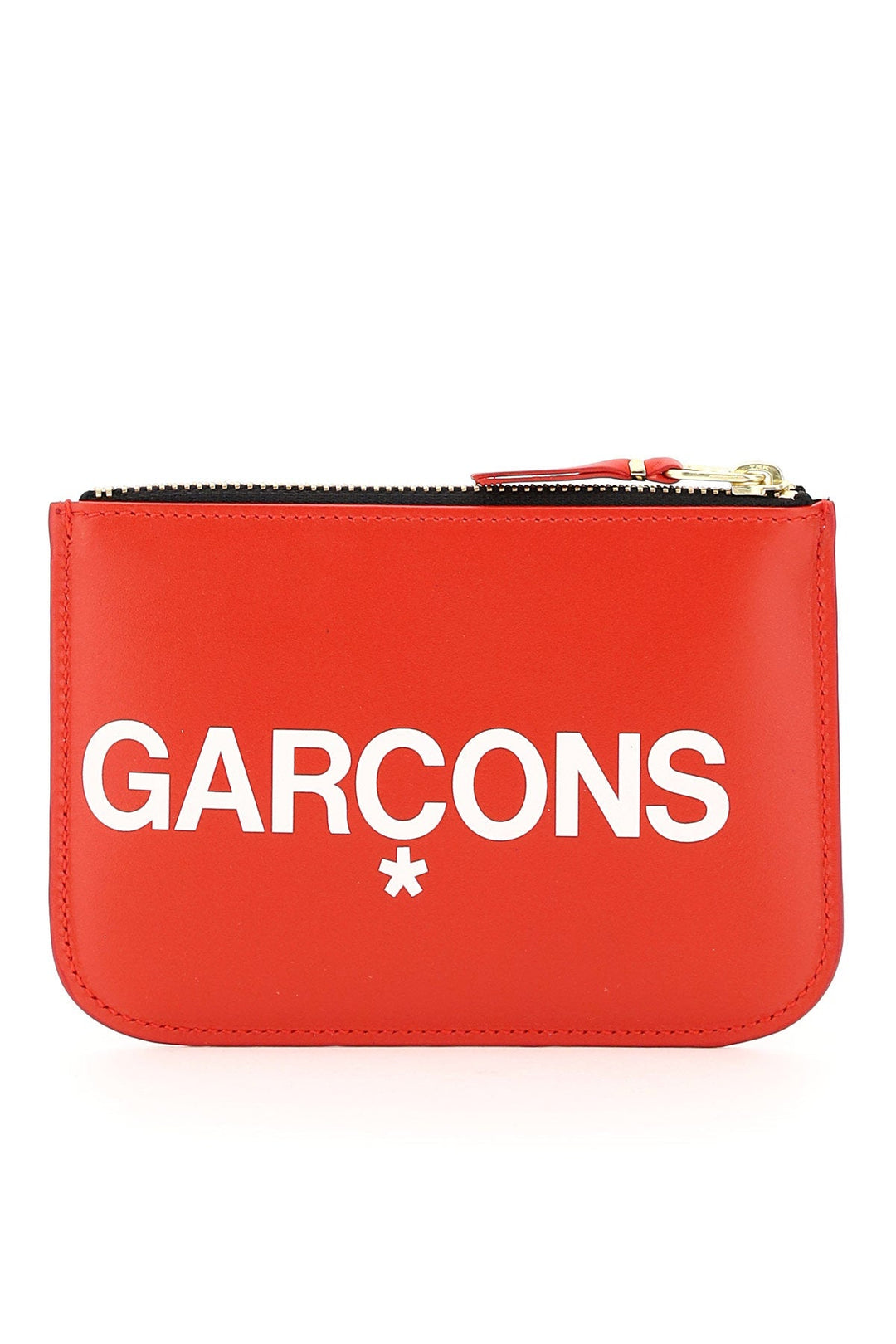 Bags - Comme Des Garcons Wallet Huge Logo Pouch - 232694FAV000001 - RED - os - Ask Me Wear