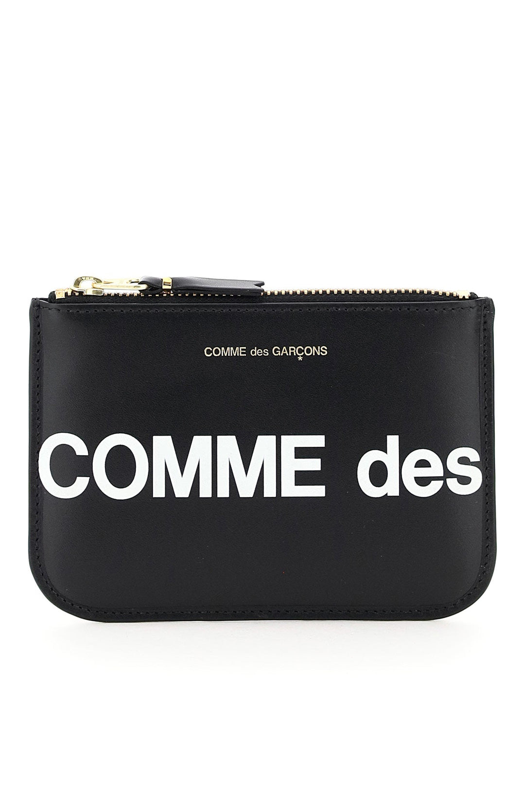 Bags - Comme Des Garcons Wallet Huge Logo Pouch - 241694FAV000003 - BLACK - os - Ask Me Wear