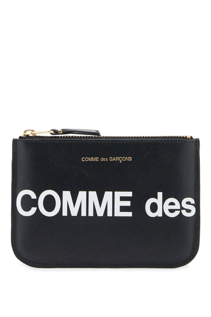 Other - Comme Des Garcons Wallet Huge Logo Pouch - 242694YPG000003 - BLCK - os - Ask Me Wear