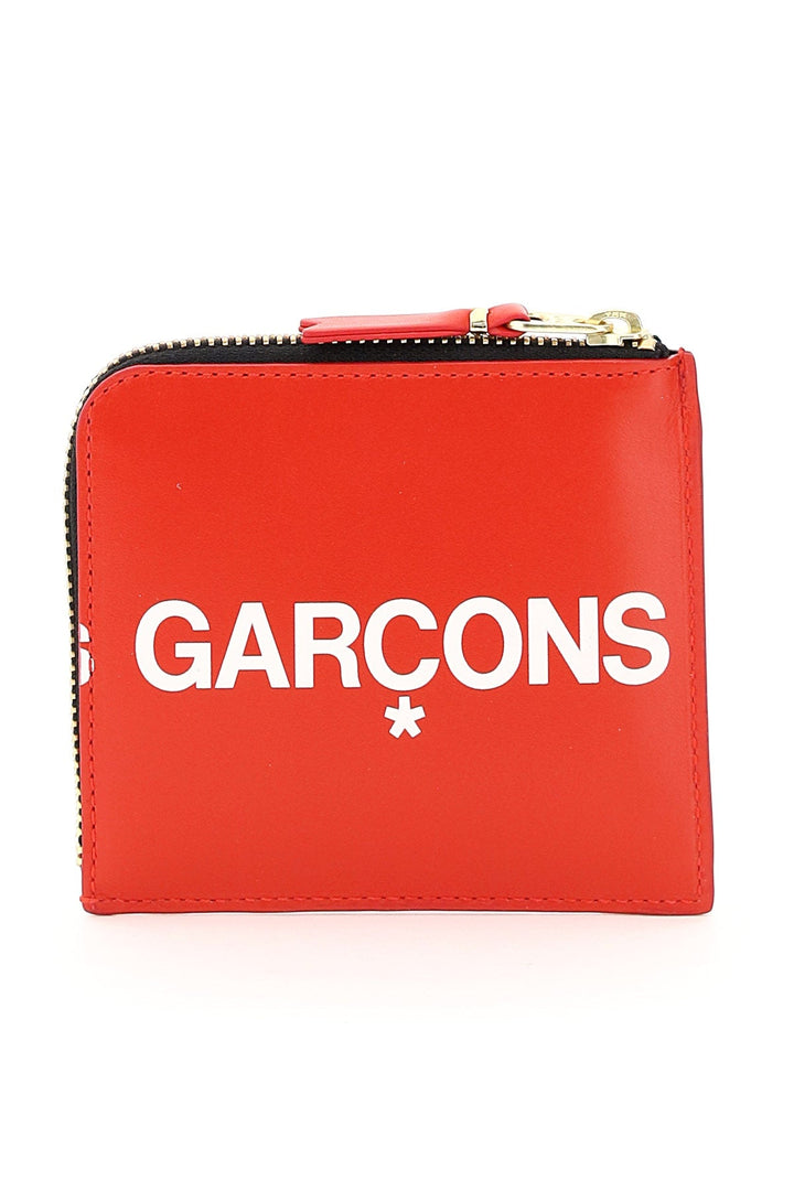 Bags - Comme Des Garcons Wallet Huge Logo Wallet - 241694FPG000004 - RED - os - Ask Me Wear