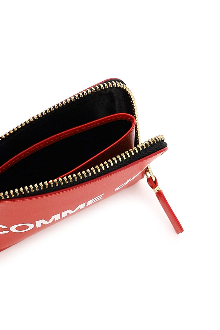 Bags - Comme Des Garcons Wallet Huge Logo Wallet - 241694FPG000004 - RED - os - Ask Me Wear