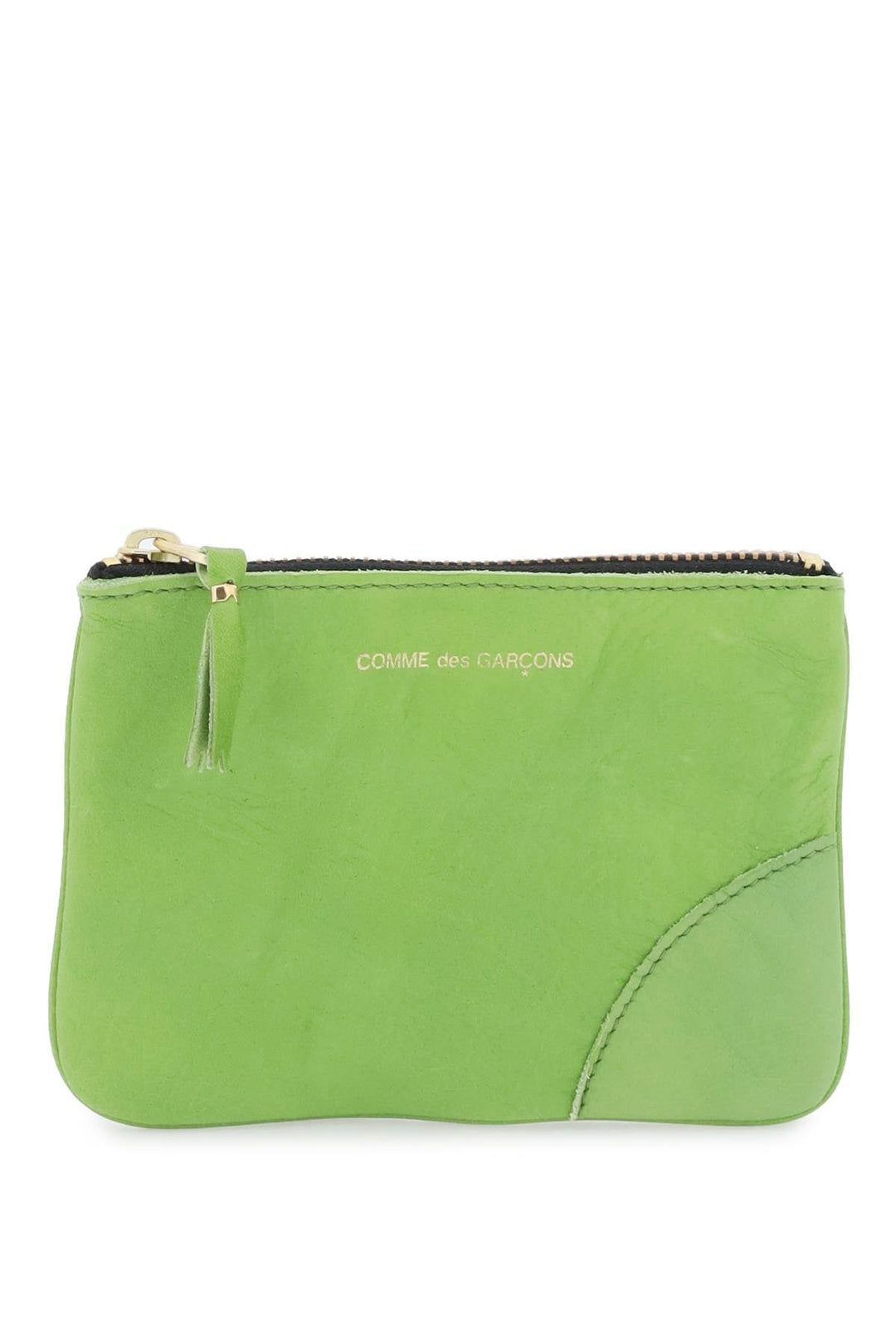 Bags - Comme Des Garcons Wallet Leather Coin Purse - 232694FPG000025 - GREEN - os - Ask Me Wear