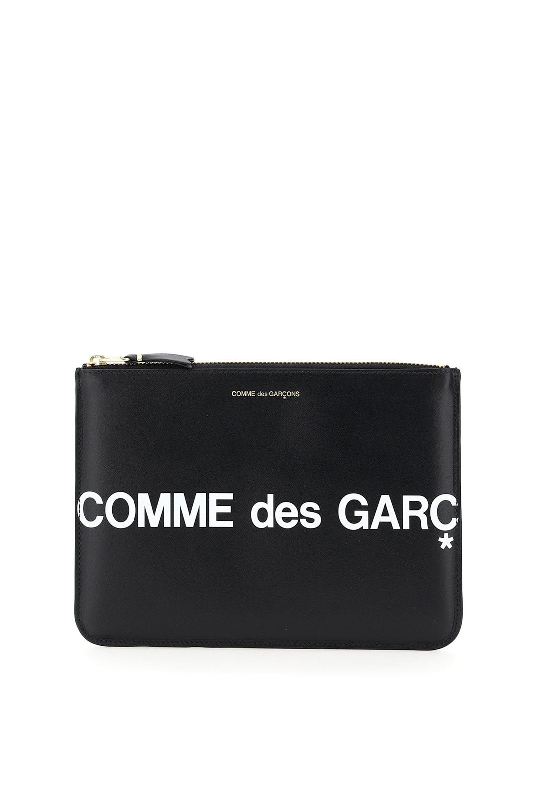 Bags - Comme Des Garcons Wallet Leather Pouch With Logo - 241694FAV000007 - BLACK - os - Ask Me Wear