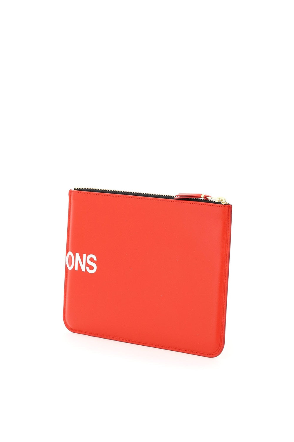 Bags - Comme Des Garcons Wallet Leather Pouch With Logo - 241694FAV000007 - RED - os - Ask Me Wear