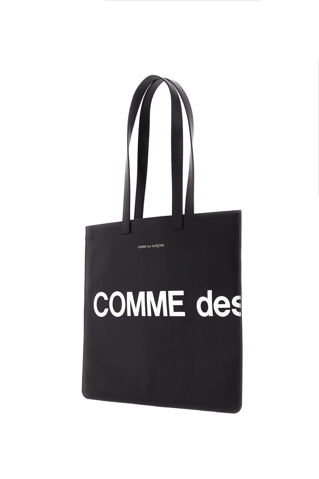 Other - Comme Des Garcons Wallet Logo Leather Tote Bag - 242694YBS000001 - BLCK - os - Ask Me Wear