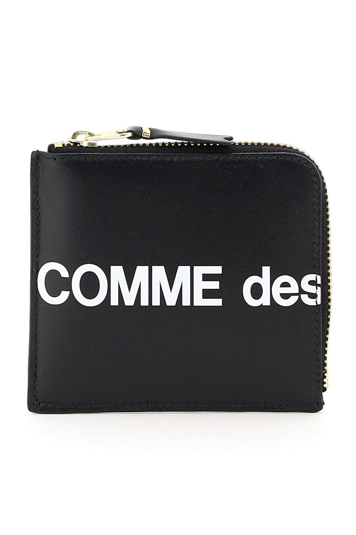 Bags - Comme Des Garcons Wallet Maxi Logo Wallet - 241694FPG000004 - BLACK - os - Ask Me Wear