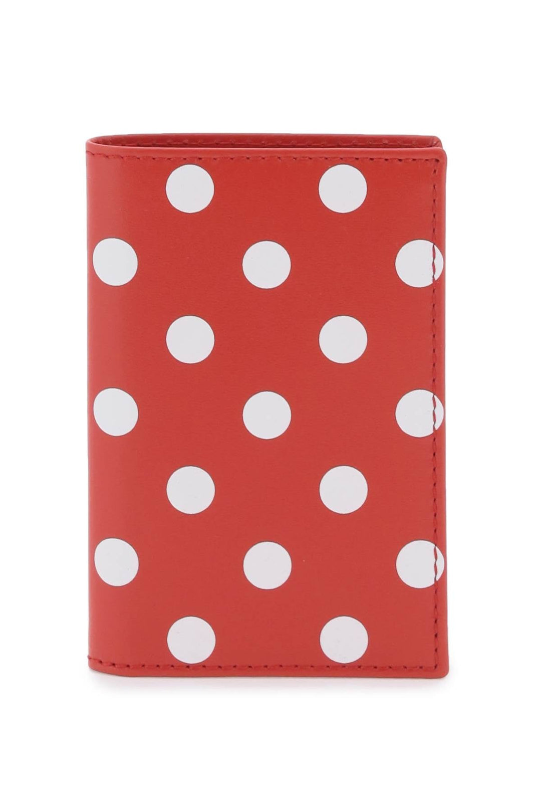 Bags - Comme Des Garcons Wallet Polka - Dot Bifold Wallet - 232694FPC000001 - RED - os - Ask Me Wear