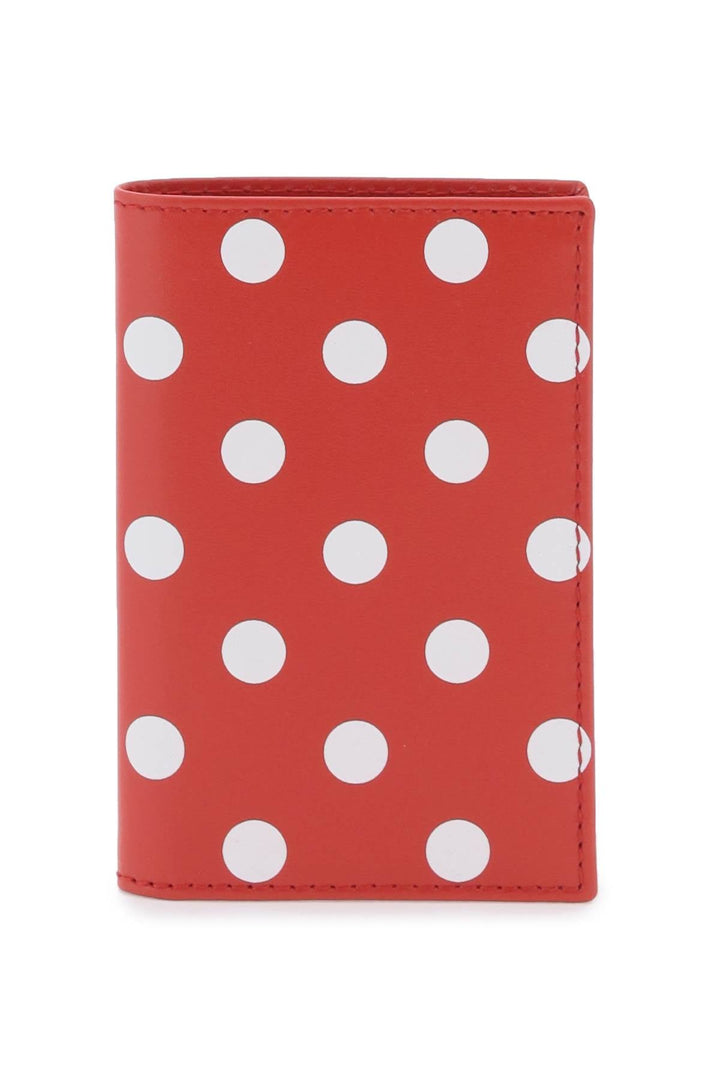 Bags - Comme Des Garcons Wallet Polka - Dot Bifold Wallet - 232694FPC000001 - RED - os - Ask Me Wear