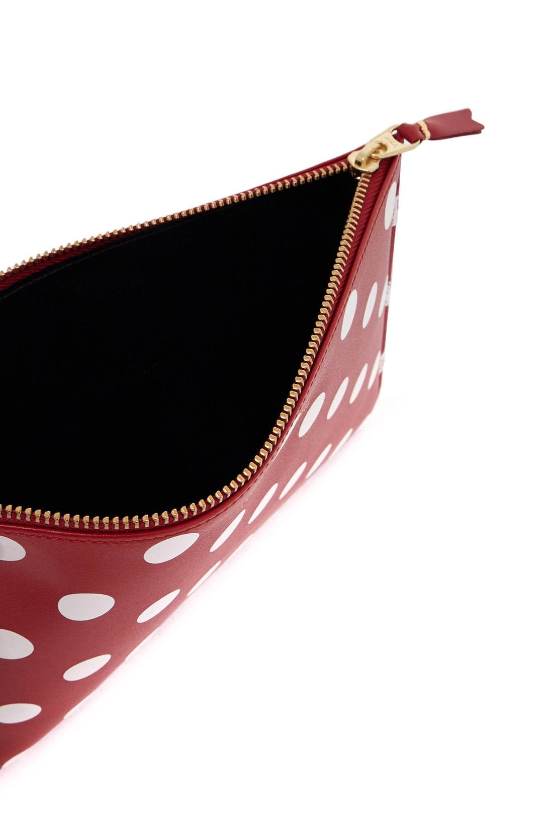 Other - Comme Des Garcons Wallet 'polka Dot Leather Pouch Bag - 242694YPG000014 - RED - os - Ask Me Wear