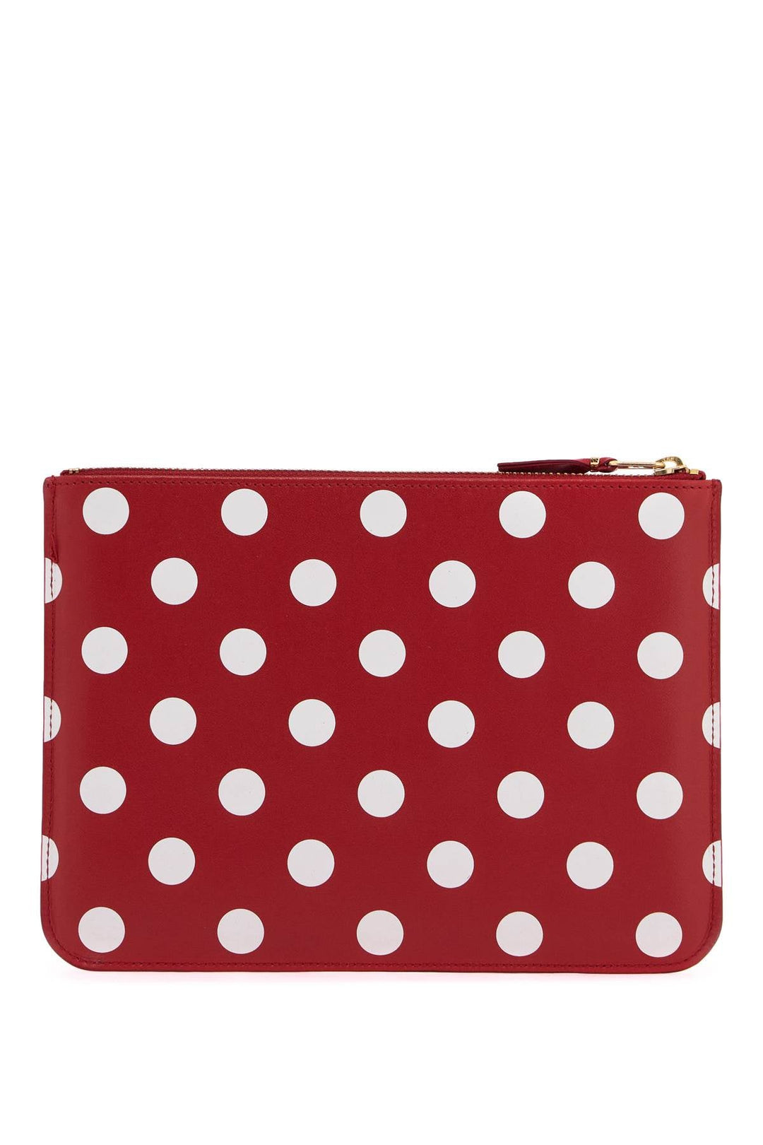 Other - Comme Des Garcons Wallet 'polka Dot Leather Pouch Bag - 242694YPG000014 - RED - os - Ask Me Wear