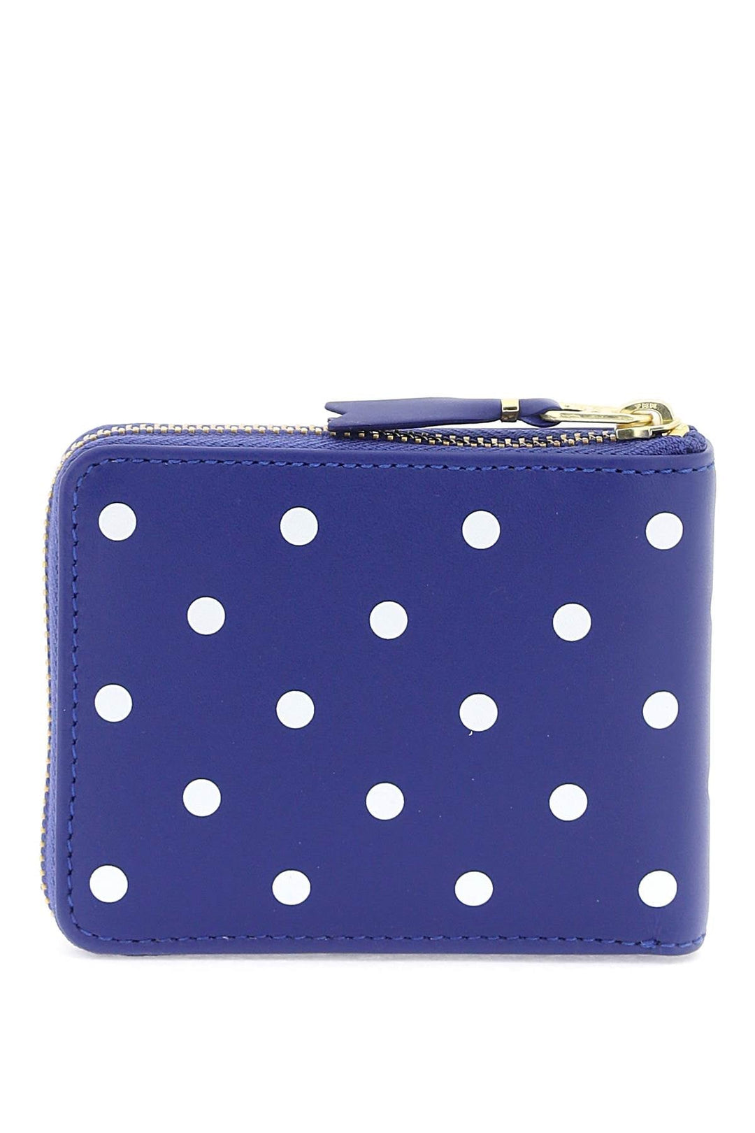 Bags - Comme Des Garcons Wallet Polka Dot Zip Around Wallet With - 241694FPG000012 - NAVY - os - Ask Me Wear