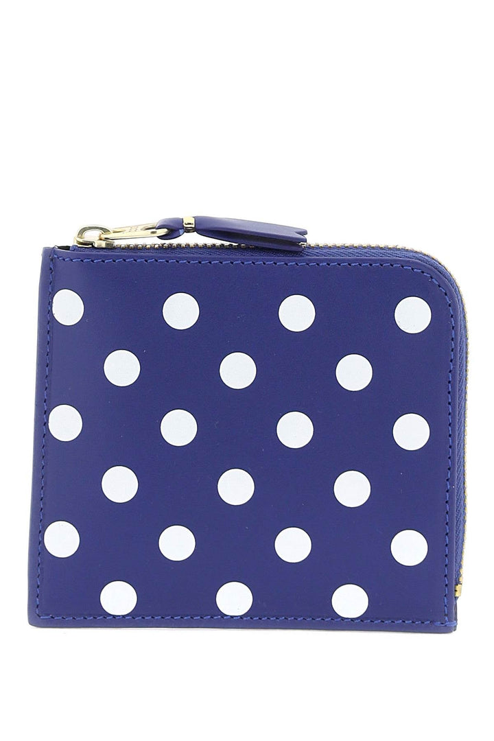 Bags - Comme Des Garcons Wallet Polka Dots Wallet - 241694FPG000014 - NAVY - os - Ask Me Wear