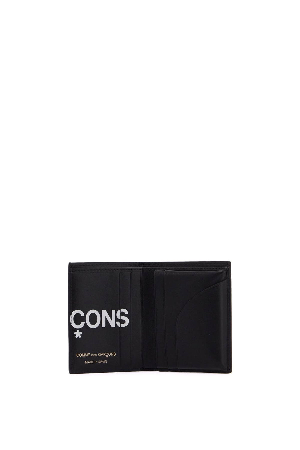 Other - Comme Des Garcons Wallet Small Bifold Wallet With Huge Logo - 242694YPG000016 - BLCK - os - Ask Me Wear