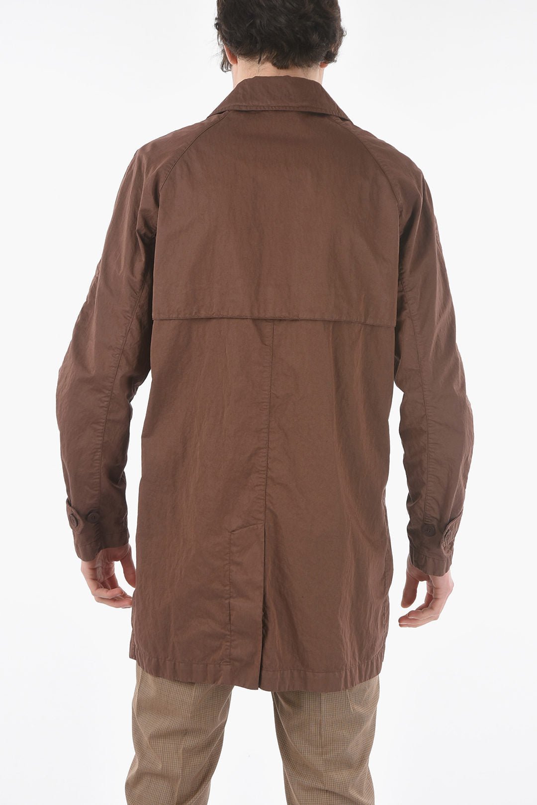 Other - Corneliani CC COLLECTION O.WEAR hidden closure balmacaan coat - 2050007235354 - Ask Me Wear