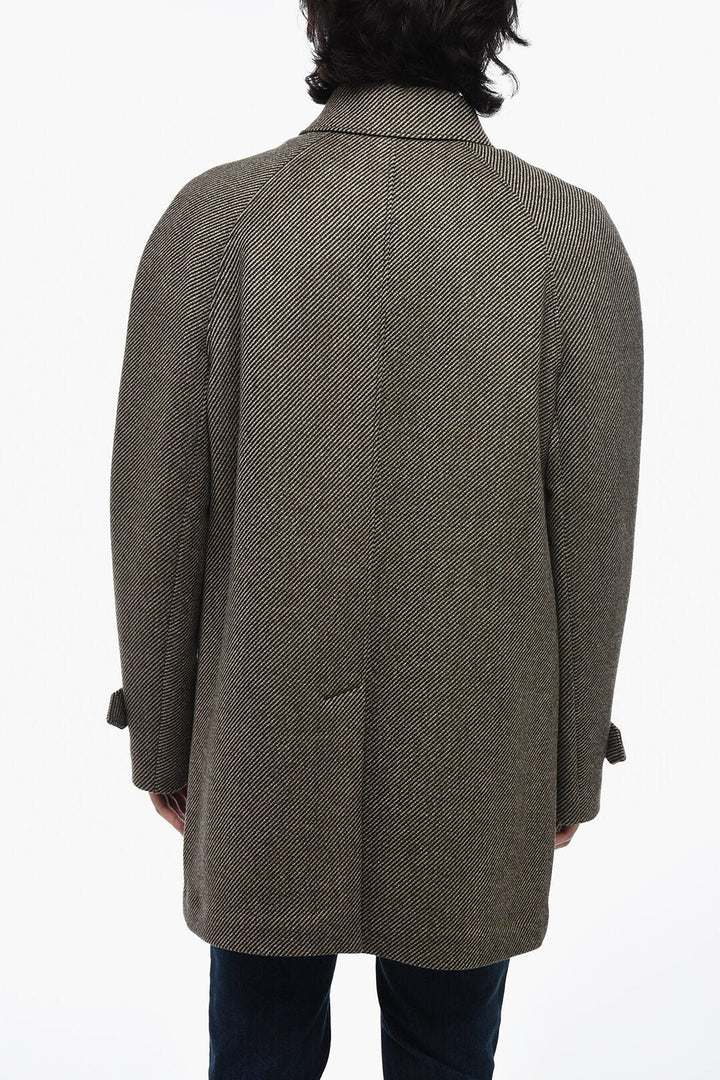 Other - Corneliani Hidden Closure Wool Coat With Removable Padding - 8400087280692 - Ask Me Wear