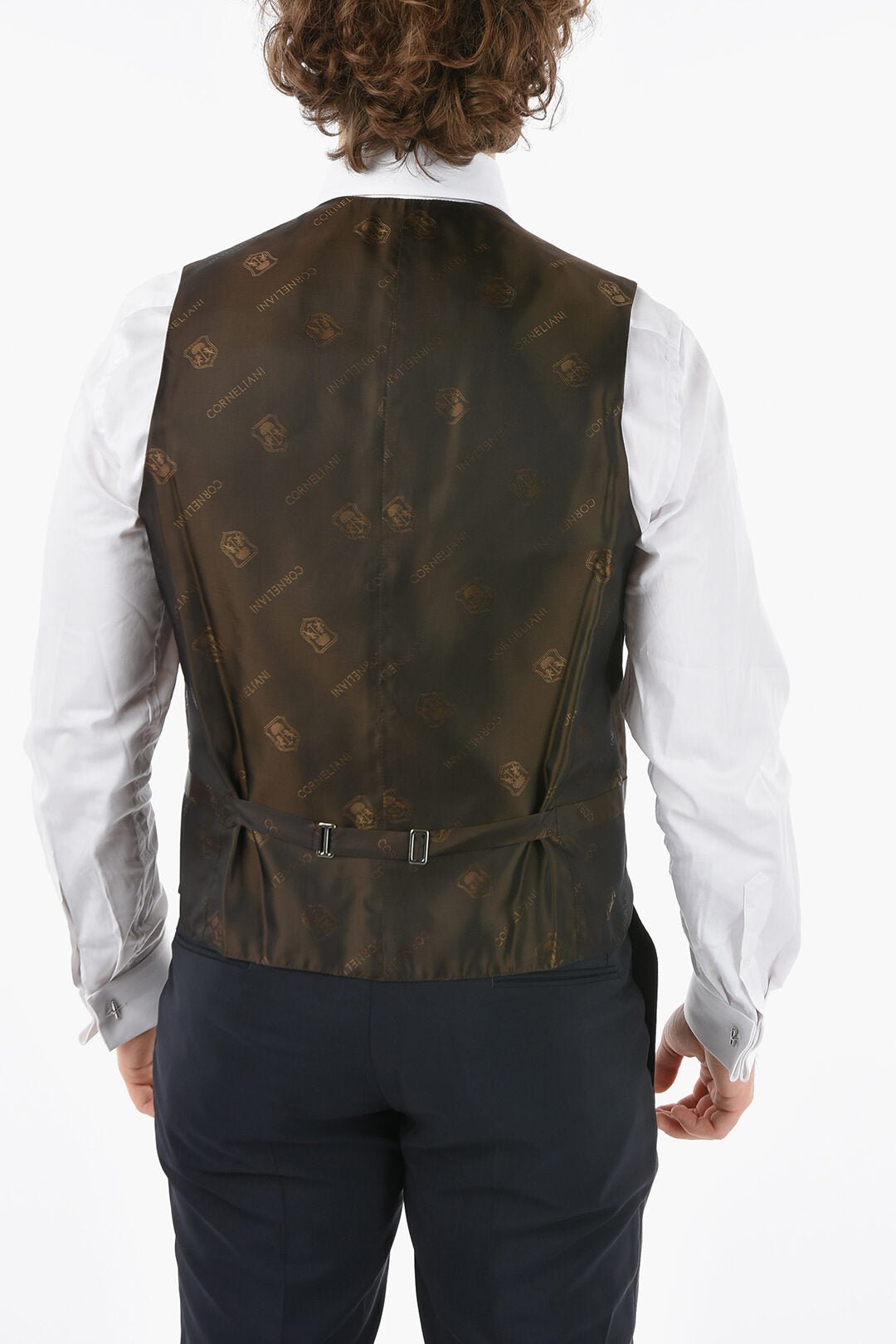 Other - Corneliani Silk 4 - Buttons ACADEMY CERIMONIA Waistcoat - 8703005880494 - Ask Me Wear