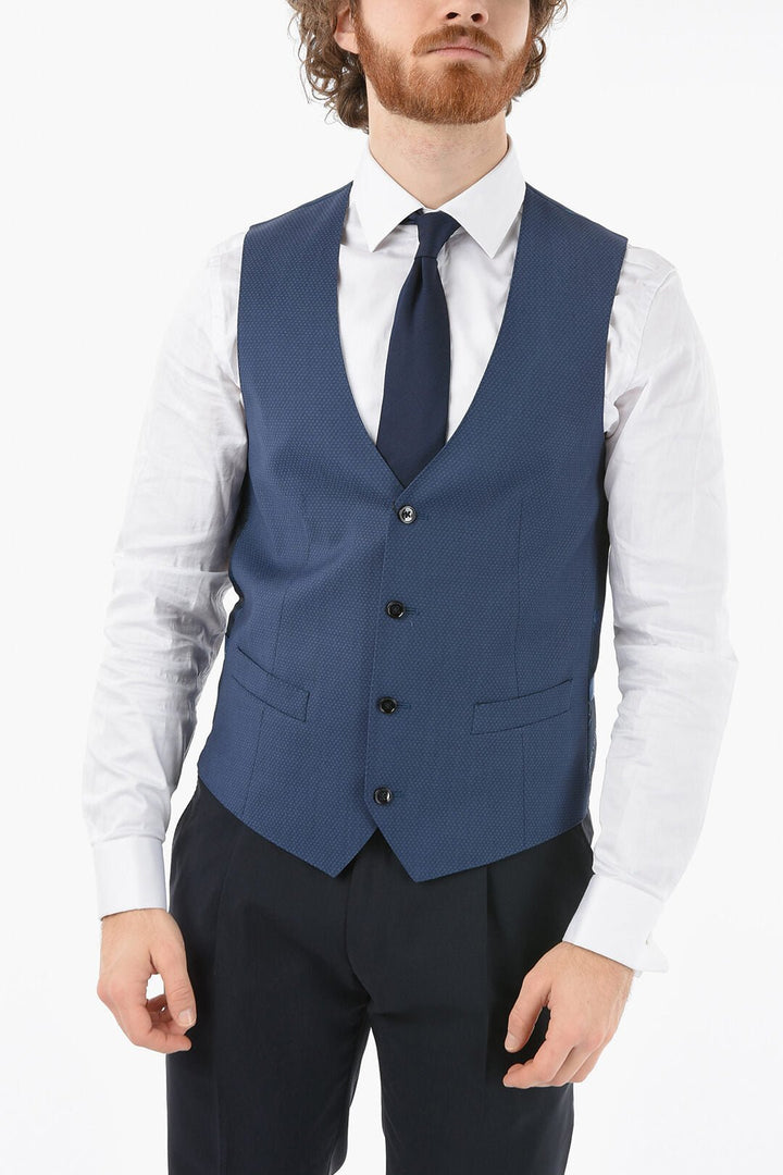 Other - Corneliani Virgin Wool CERIM.ACADEMY Waistcoat - 8703001980495 - Ask Me Wear