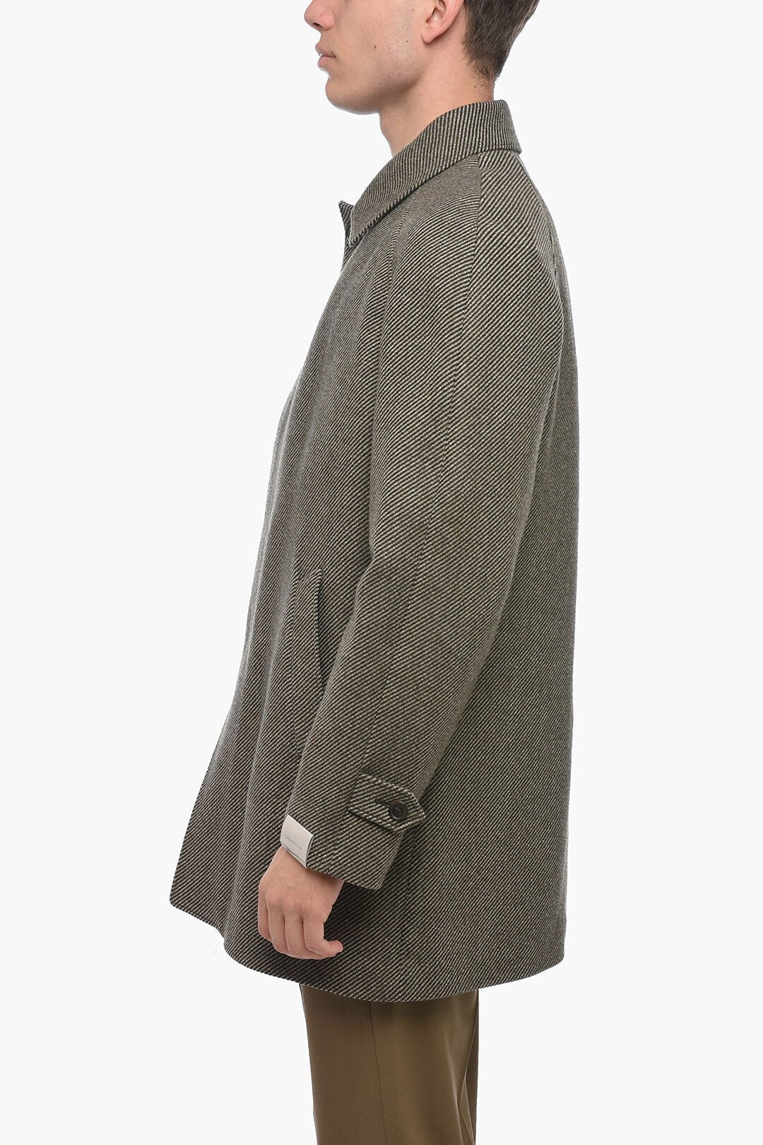 Other - Corneliani Virgin Wool Coat with Removable Lining - 8403013010691 - Ask Me Wear