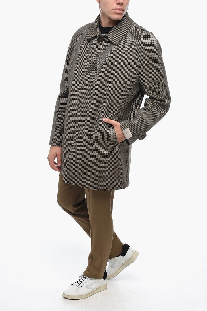 Other - Corneliani Virgin Wool Coat with Removable Lining - 8403013010691 - Ask Me Wear