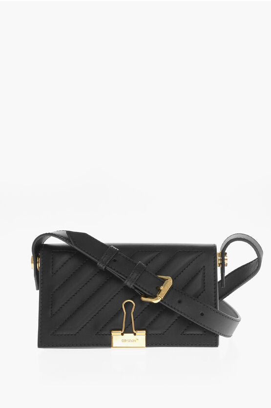 Off-White CROOS 21 Crossbody Bag with Quilted Detail