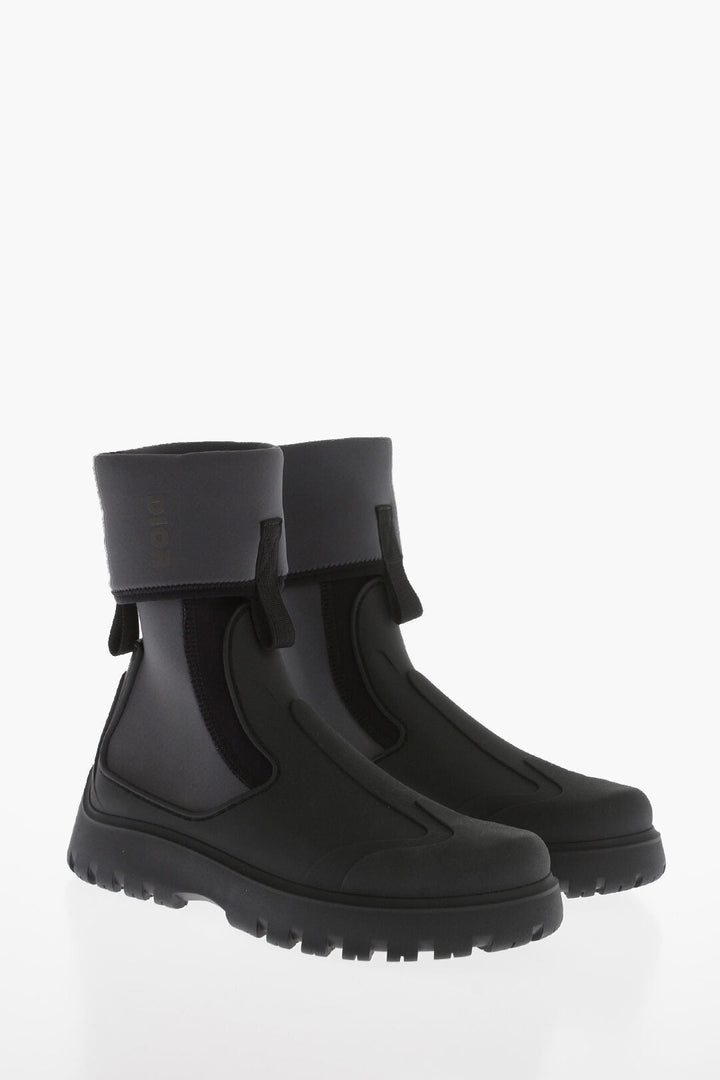 Dior Cuffed Scuba Boots