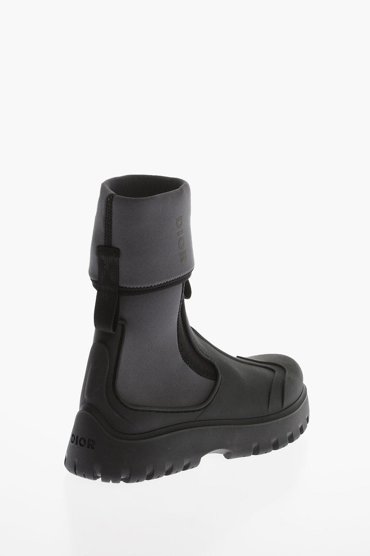 Dior Cuffed Scuba Boots